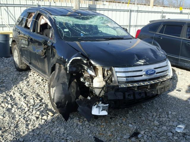 2FMDK38C67BA50689 - 2007 FORD EDGE SEL BLACK photo 1