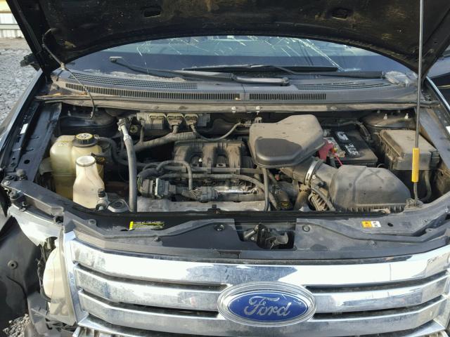 2FMDK38C67BA50689 - 2007 FORD EDGE SEL BLACK photo 7