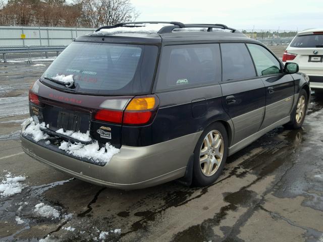 4S3BH686237632958 - 2003 SUBARU LEGACY OUT BLACK photo 4