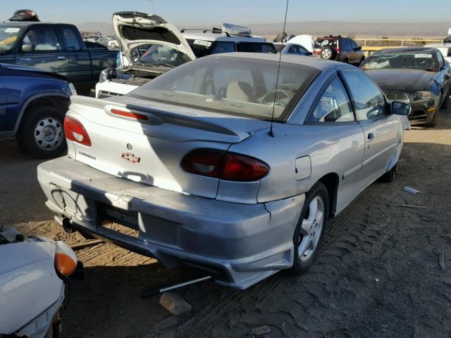 1G1JF12T617366546 - 2001 CHEVROLET CAVALIER Z GRAY photo 4