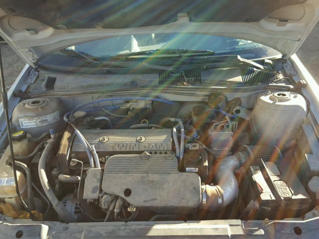 1G1JF12T617366546 - 2001 CHEVROLET CAVALIER Z GRAY photo 7