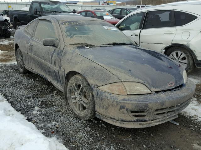 1G1JC124427406884 - 2002 CHEVROLET CAVALIER BLUE photo 1