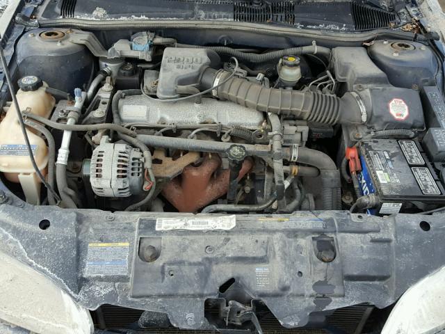 1G1JC124427406884 - 2002 CHEVROLET CAVALIER BLUE photo 7