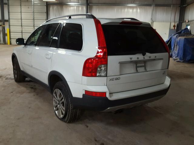 YV4CZ982991499172 - 2009 VOLVO XC90 3.2 WHITE photo 3