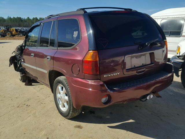 1GKDS13S272128256 - 2007 GMC ENVOY BURGUNDY photo 3