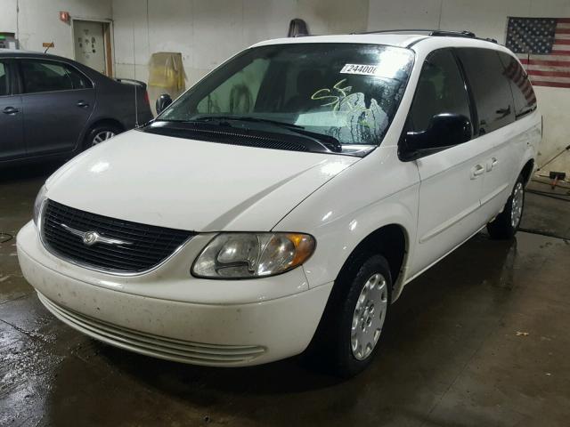 2C4GP44383R277947 - 2003 CHRYSLER TOWN & COU WHITE photo 2