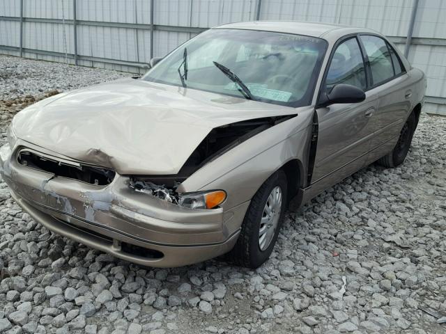 2G4WB52K031236765 - 2003 BUICK REGAL LS GOLD photo 2