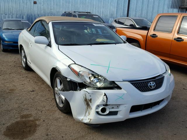 4T1FA38P17U122617 - 2007 TOYOTA CAMRY SOLA WHITE photo 1