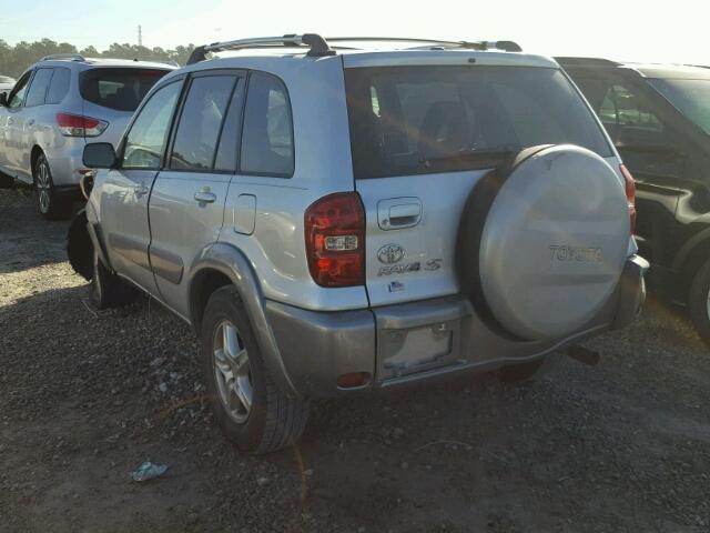 JTEGD20V150051102 - 2005 TOYOTA RAV4 SILVER photo 3