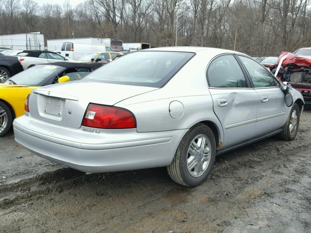 1MEHM55S43G628247 - 2003 MERCURY SABLE LS P SILVER photo 4