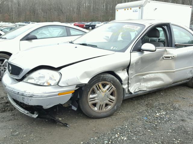 1MEHM55S43G628247 - 2003 MERCURY SABLE LS P SILVER photo 9