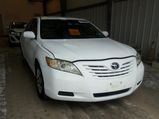 4T4BE46K78R027213 - 2008 TOYOTA CAMRY CE WHITE photo 1