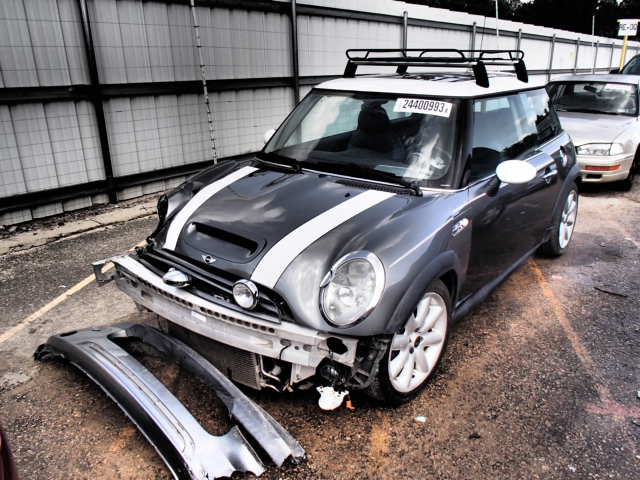 WMWRE33402TD51209 - 2002 MINI COOPER S GRAY photo 2