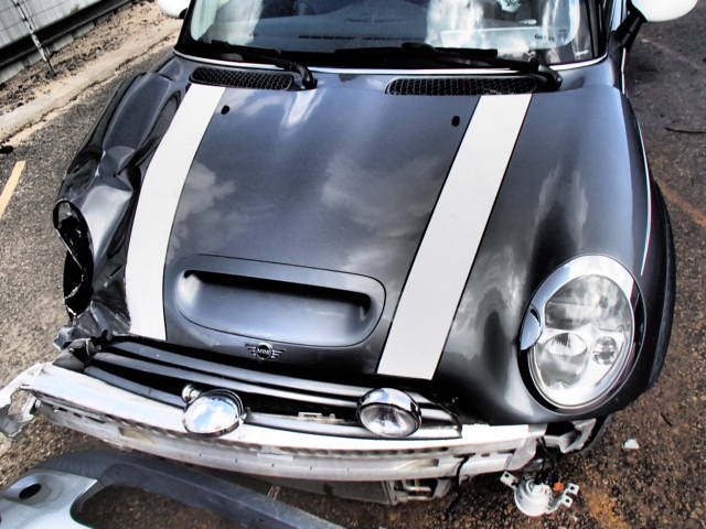 WMWRE33402TD51209 - 2002 MINI COOPER S GRAY photo 7