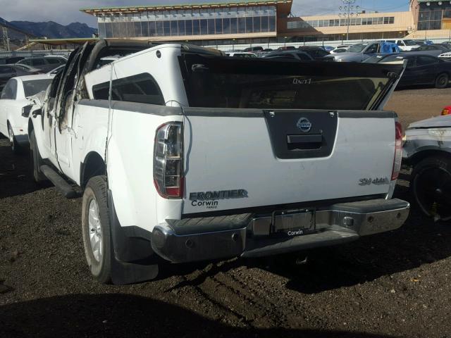 1N6AD0CW5DN746670 - 2013 NISSAN FRONTIER S WHITE photo 3