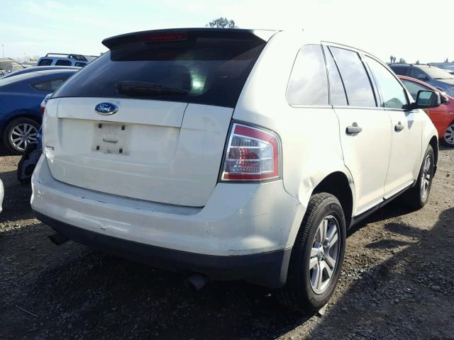 2FMDK36CX7BB07785 - 2007 FORD EDGE SE WHITE photo 4