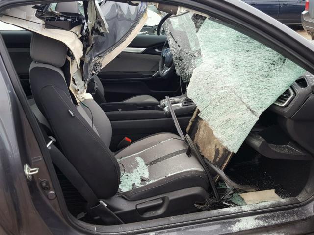 2HGFC3B33GH351972 - 2016 HONDA CIVIC EX ნაცრისფერი ფოტო 5