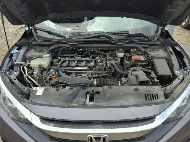 2HGFC3B33GH351972 - 2016 HONDA CIVIC EX ნაცრისფერი ფოტო 7