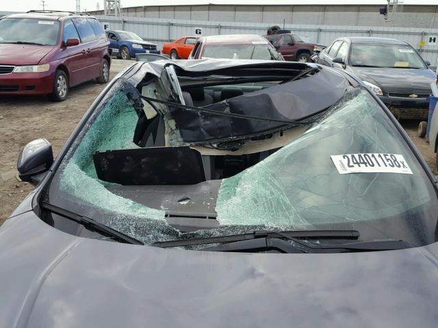 2HGFC3B33GH351972 - 2016 HONDA CIVIC EX ნაცრისფერი ფოტო 9