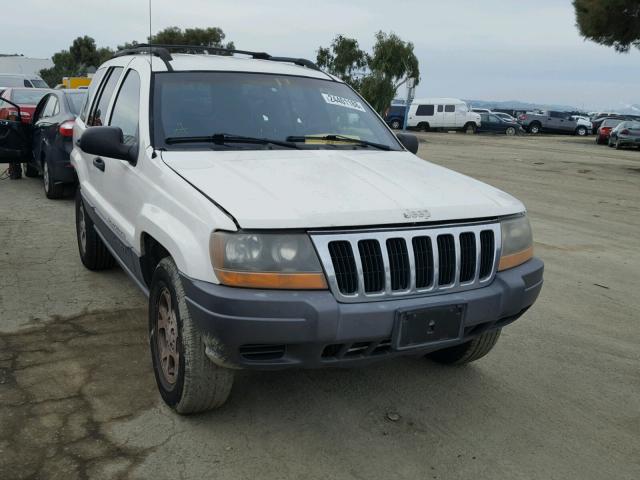 1J4GX48S41C603034 - 2001 JEEP GRAND CHER WHITE photo 1