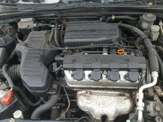 1HGEM21975L044247 - 2005 HONDA CIVIC EX შავი ფოტო 7
