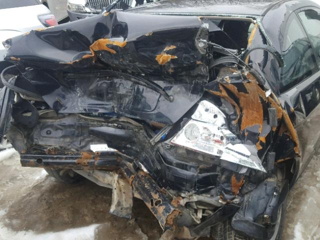 1HGEM21975L044247 - 2005 HONDA CIVIC EX შავი ფოტო 9