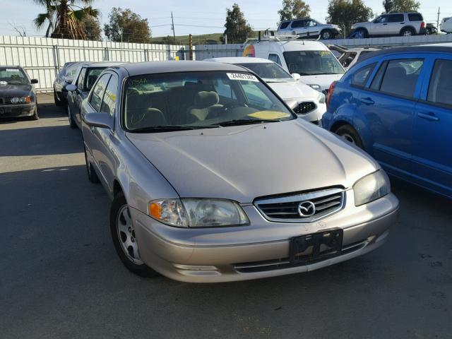 1YVGF22C225277667 - 2002 MAZDA 626 LX BEIGE photo 1