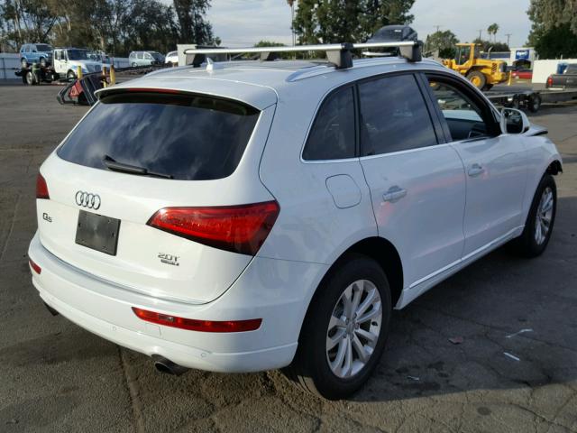 WA1LFAFP0FA114261 - 2015 AUDI Q5 PREMIUM WHITE photo 4