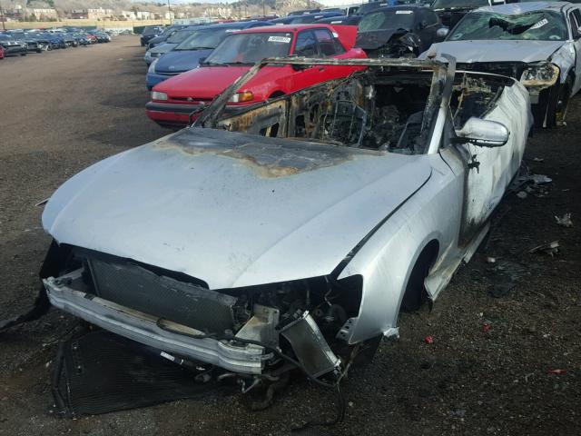 WAUVGAFH5AN015020 - 2010 AUDI S5 PRESTIG SILVER photo 2