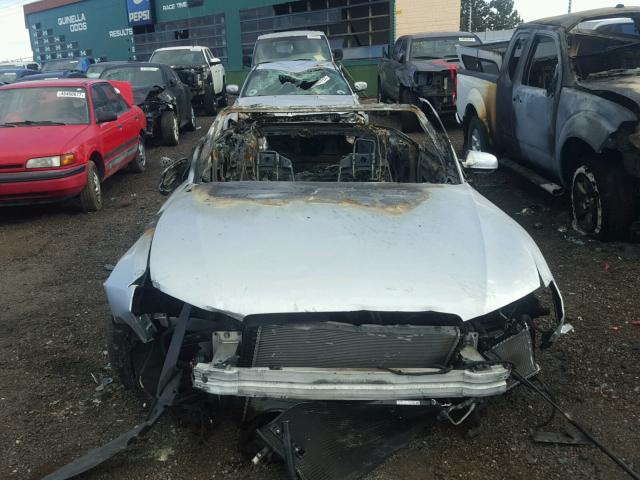 WAUVGAFH5AN015020 - 2010 AUDI S5 PRESTIG SILVER photo 9