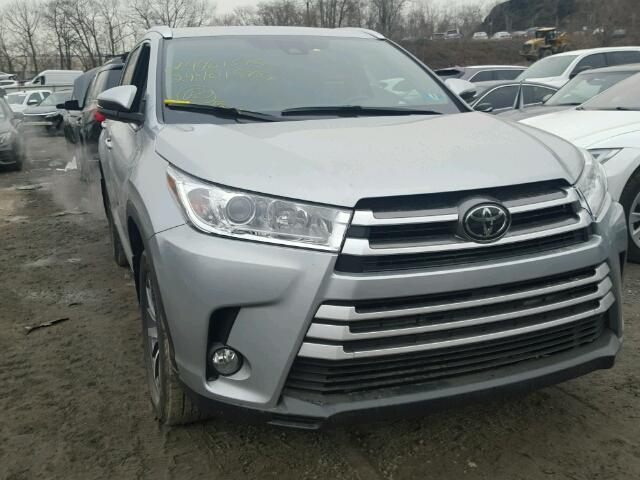 5TDJZRFH5HS461716 - 2017 TOYOTA HIGHLANDER GRAY photo 1