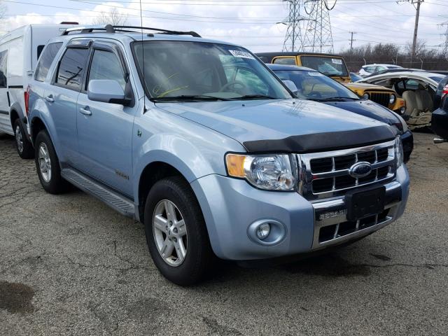 1FMCU49HX8KE63549 - 2008 FORD ESCAPE HEV BLUE photo 1