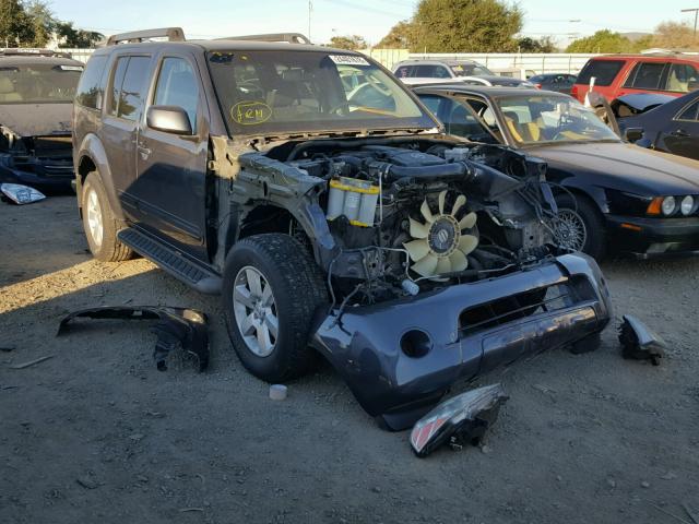 5N1AR1NB3BC605329 - 2011 NISSAN PATHFINDER CHARCOAL photo 1
