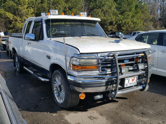 1FTEX14H6SKB06225 - 1995 FORD F150 WHITE photo 1