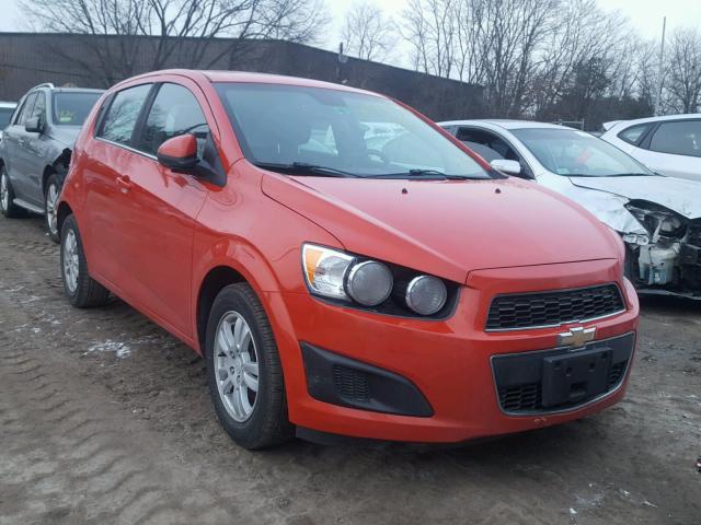 1G1JC6SH3D4143145 - 2013 CHEVROLET SONIC LT ORANGE photo 1