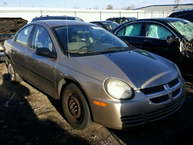 1B3ES26C93D238151 - 2003 DODGE NEON SE GOLD photo 1