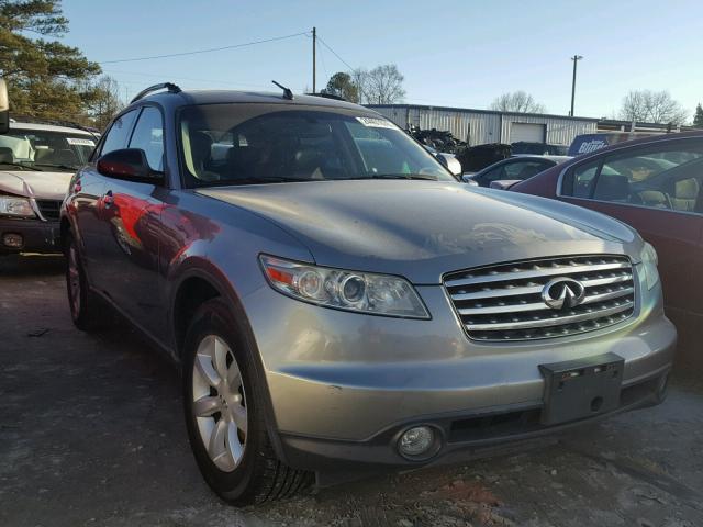 JNRAS08W25X213683 - 2005 INFINITI FX35 GRAY photo 1