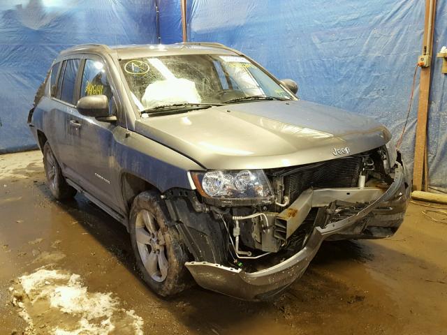 1C4NJDBBXED592242 - 2014 JEEP COMPASS SP GRAY photo 1