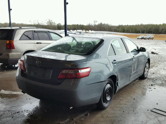 4T1BK46K87U517645 - 2007 TOYOTA CAMRY NEW BLUE photo 4