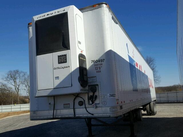 1GRAA96246B705255 - 2006 GREAT DANE TRAILER REEFER WHITE photo 2