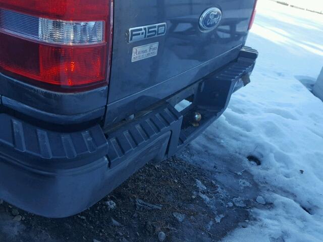 1FTRF04W16KC39770 - 2006 FORD F150 GRAY photo 9