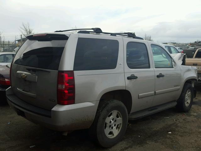 1GNFK13059J126472 - 2009 CHEVROLET TAHOE K150 TAN photo 4