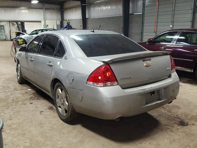 2G1WD58C969189524 - 2006 CHEVROLET IMPALA SUP 银色 照片 3