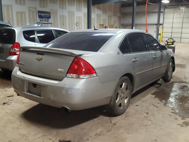 2G1WD58C969189524 - 2006 CHEVROLET IMPALA SUP 银色 照片 4