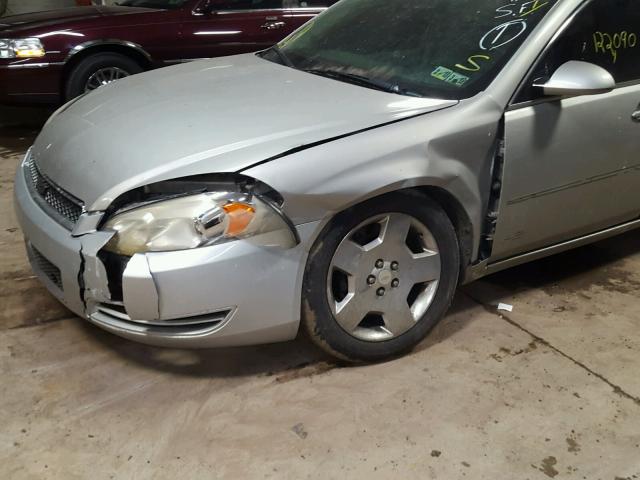 2G1WD58C969189524 - 2006 CHEVROLET IMPALA SUP 银色 照片 9