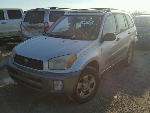 JTEGH20V020073186 - 2002 TOYOTA RAV4 SILVER photo 2