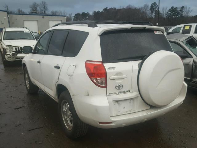 JTMBD33V565013442 - 2006 TOYOTA RAV4 WHITE photo 3