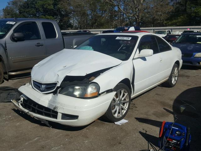19UYA41683A001617 - 2003 ACURA 3.2CL TYPE WHITE photo 2