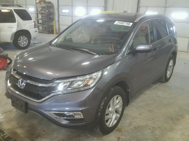 2HKRM3H77GH563154 - 2016 HONDA CR-V EXL CHARCOAL photo 2