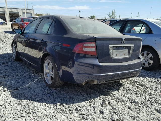 19UUA66288A010731 - 2008 ACURA TL BLACK photo 3